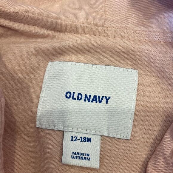 Pink hooded jacket from Old Navy size 12 to‎ 18 months - Picture 4 of 4